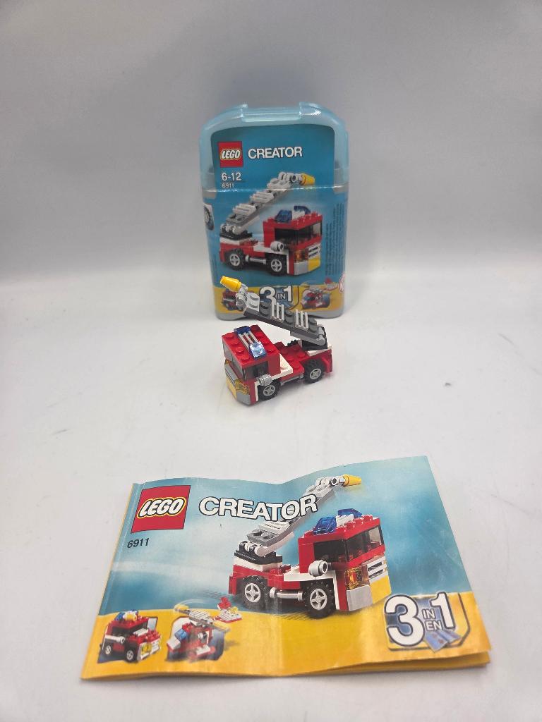 Lego Creator 6911 Mini Fire Rescue, Ophalen, Compleet, Lego, Zo goed als nieuw