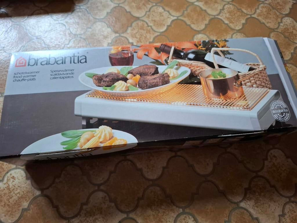 Schotelverwarmer Brabantia, Ophalen, Zo goed als nieuw