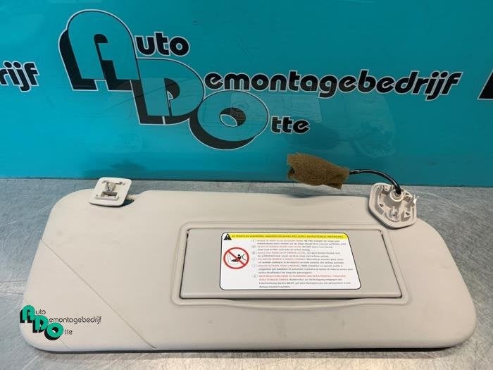 Zonneklep van een Citroen C5 (C5 04-), Auto-onderdelen, Interieur en Bekleding, Gebruikt, -, Ophalen of Verzenden, -