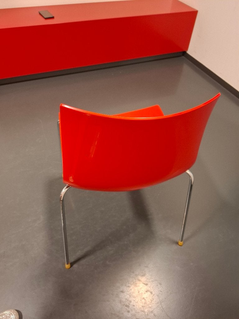 Rode stoelen, Rouge, Design, Synthétique, Enlèvement