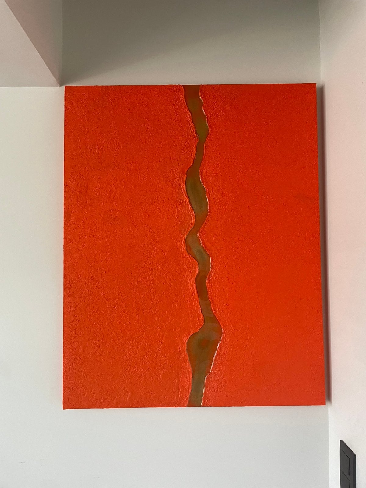 Peinture colorée abstraite moderne, Enlèvement