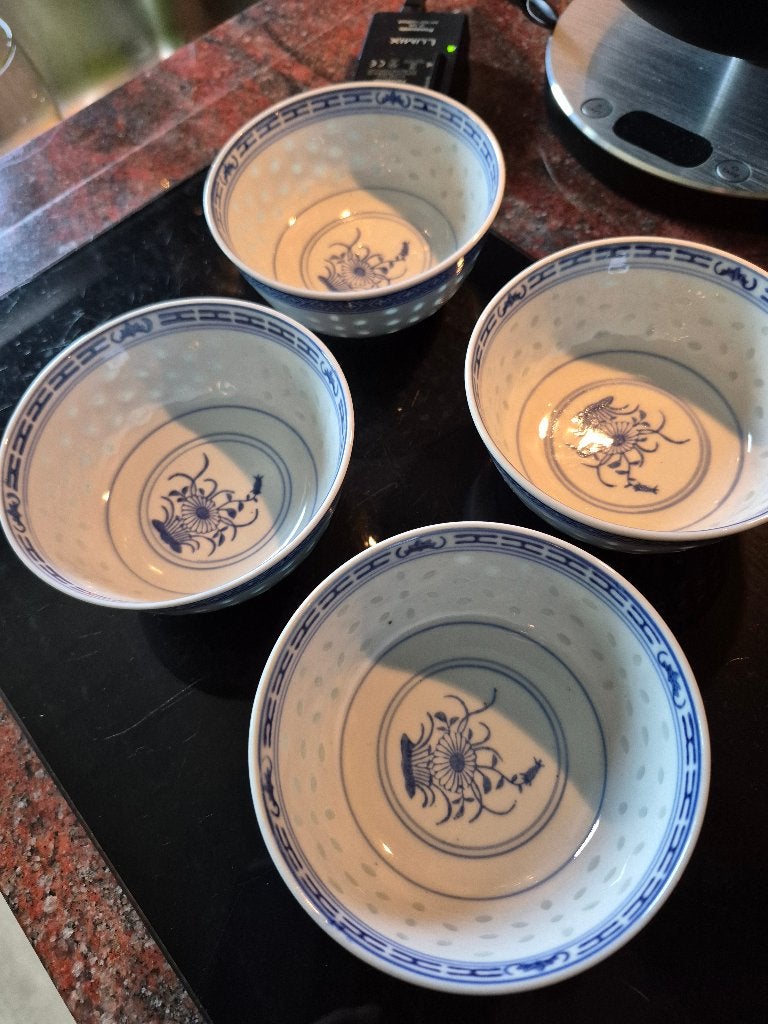 Chinese soepkommen, Ophalen of Verzenden, Zo goed als nieuw, Porselein