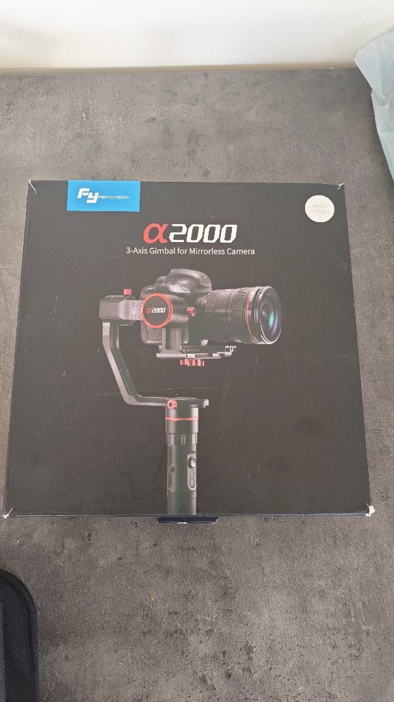 Feiyutech a2000 gimbal, Audio, Tv en Foto, Ophalen, Gebruikt, Gimbal