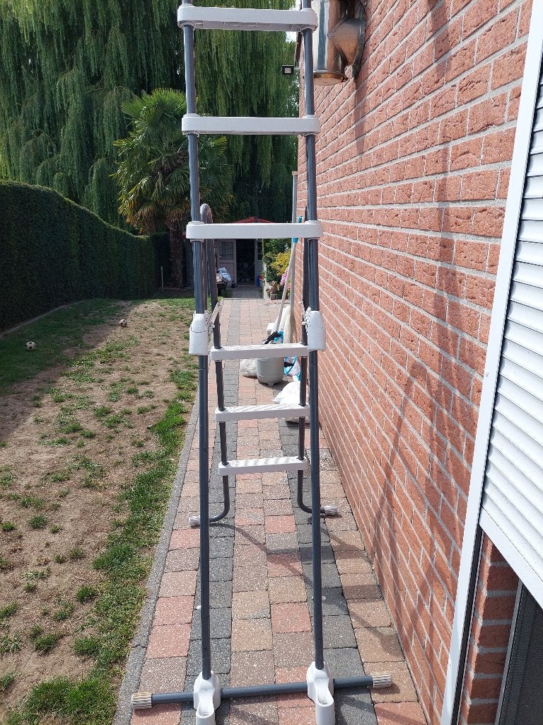Zwembadladder, Tuin en Terras, Ophalen, Zo goed als nieuw, Ladder
