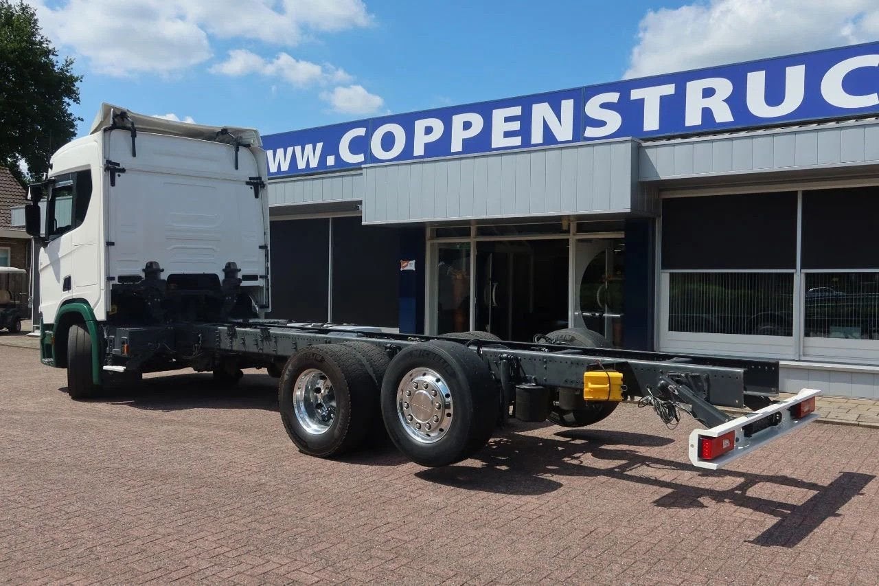 Scania R500 NGS R 500 6x2 Chassis, Stuur liftr as 6x2, Autos, Achat, Diesel, Automatique, ABS
