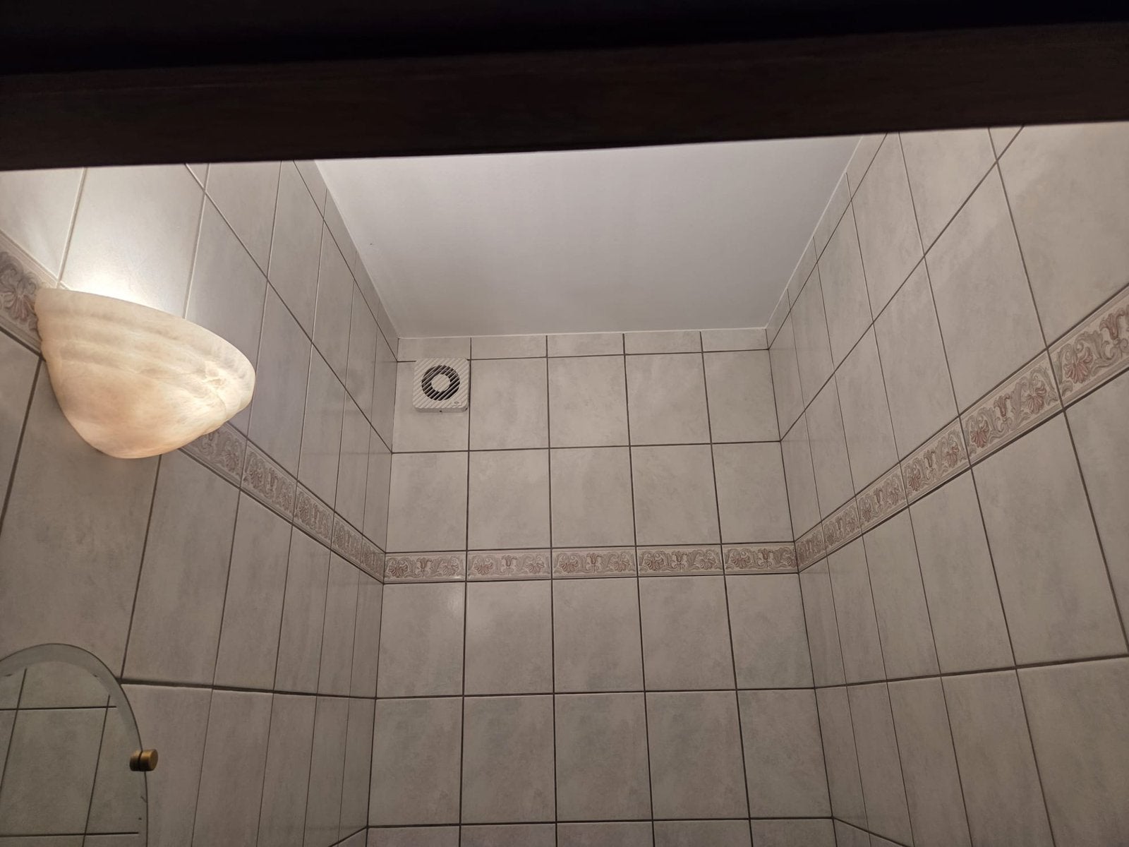 Retro wandlamp voor bv toilet, Huis en Inrichting, Ophalen, Gebruikt, Wandlamp