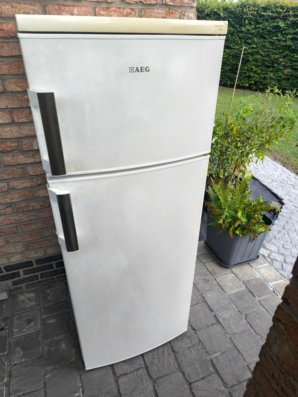 Réfrigérateur AEG avec congélateur, Electroménager, Enlèvement