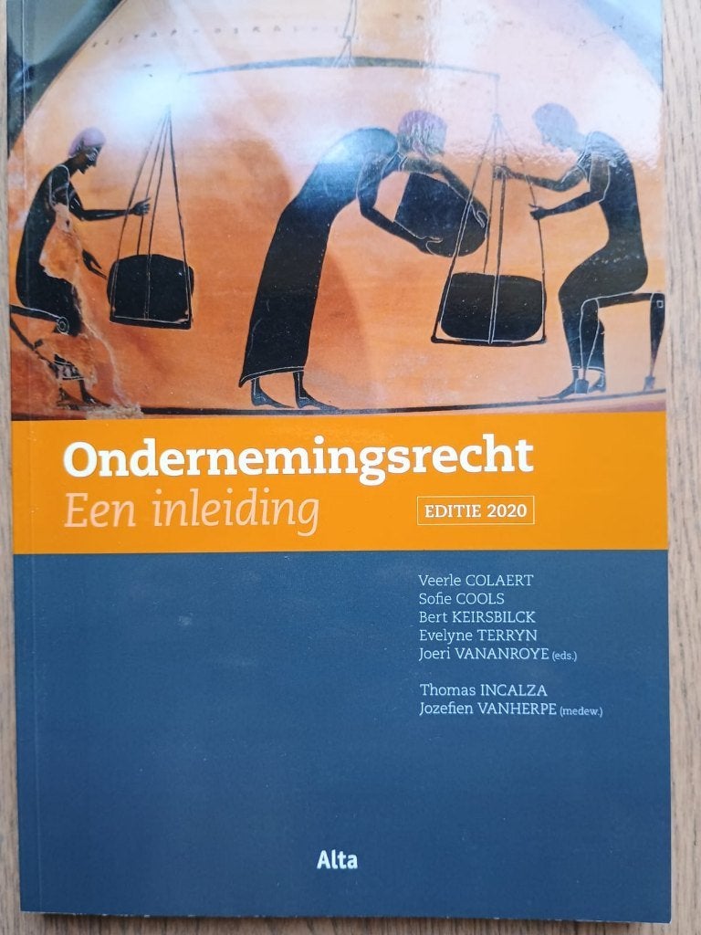Ondernemingsrecht, een inleiding - KU Leuven, Boeken, Ophalen of Verzenden, Nieuw, Economie en Marketing, Veerle Colaert, Sofie Cools, Bert Keirsbilck et al