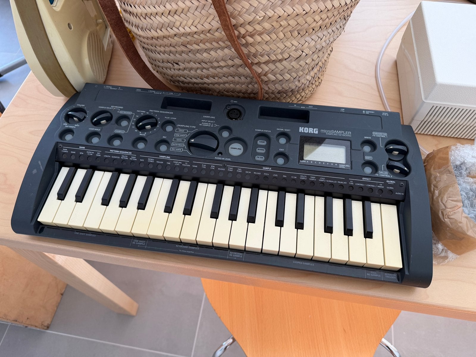 Korg Microsampler MS1, Muziek en Instrumenten, Keyboards, Ophalen of Verzenden, Gebruikt, Korg