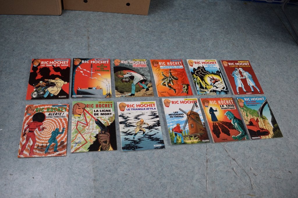 liquidation lot 12 BD bande dessinee ric hochet top etat, Enlèvement ou Envoi, Comme neuf