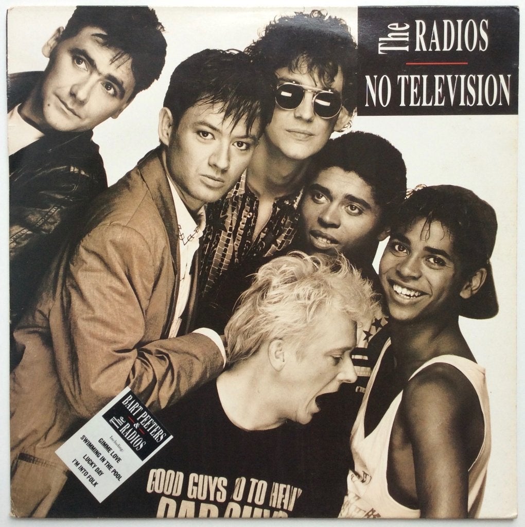 LP The radios - no television, 12 pouces, Enlèvement ou Envoi, 1990 - 1999, Avec pochette intérieure