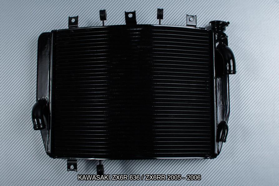 Radiateur Koeler AVDB KAWASAKI ZX6R 636 / ZX6RR 2005 - 2006, Motoren, Ophalen of Verzenden, Nieuw