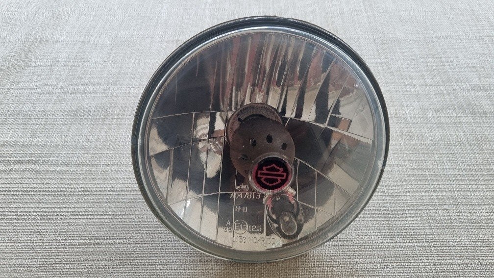 H4 Koplamp 5,75" voor Harley davidson, Motoren, Ophalen, Gebruikt