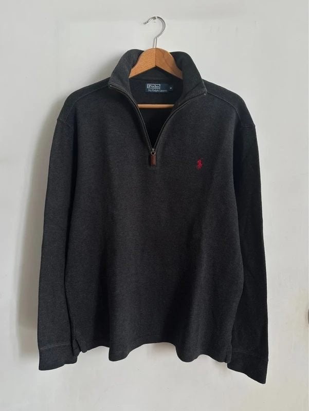 Ralph Lauren Quarter Zip Pullover Medium, Vêtements | Hommes, Pulls & Vestes, Enlèvement ou Envoi, Autres couleurs, Ralph Lauren