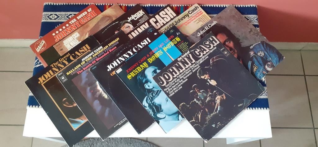 Lot Johnny Cash Lp's, Ophalen of Verzenden