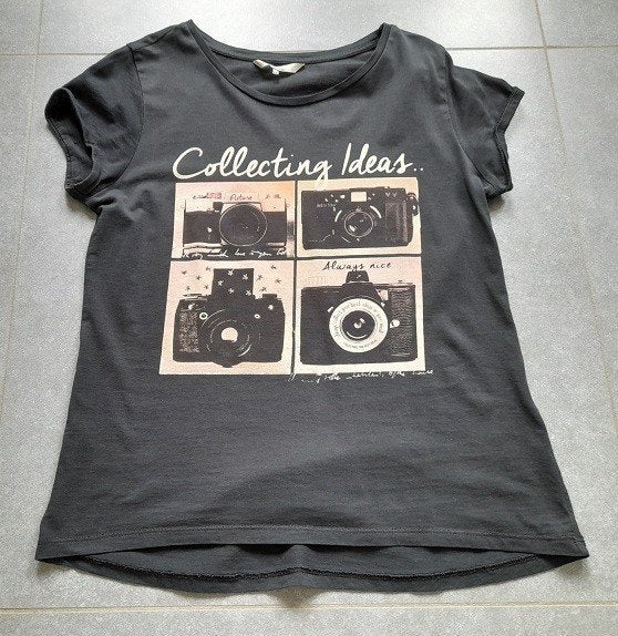 Zwarte T-shirt Collecting Ideas, Vêtements | Femmes, T-shirts, Manches courtes, Taille 38/40 (M), Enlèvement ou Envoi, Comme neuf
