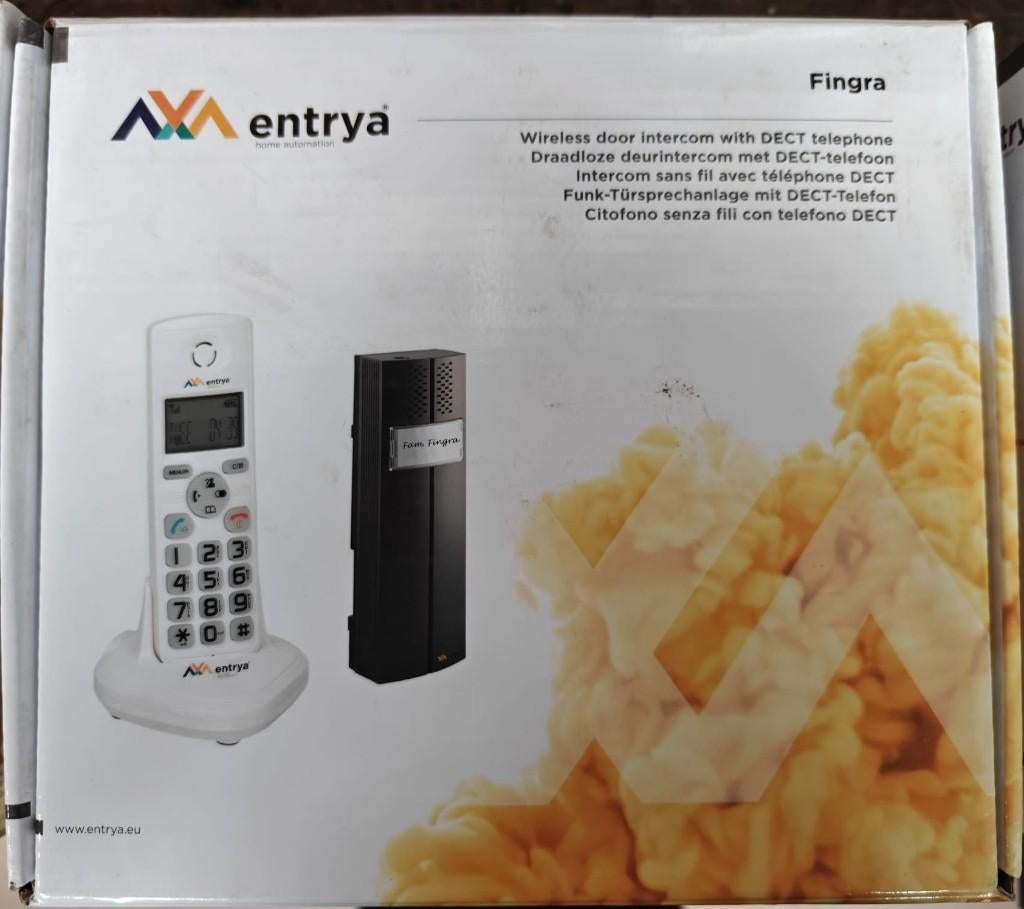 Draadloze deurintercom (parlofoon) met DECT-toestel, Ophalen of Verzenden, Nieuw, 1 handset