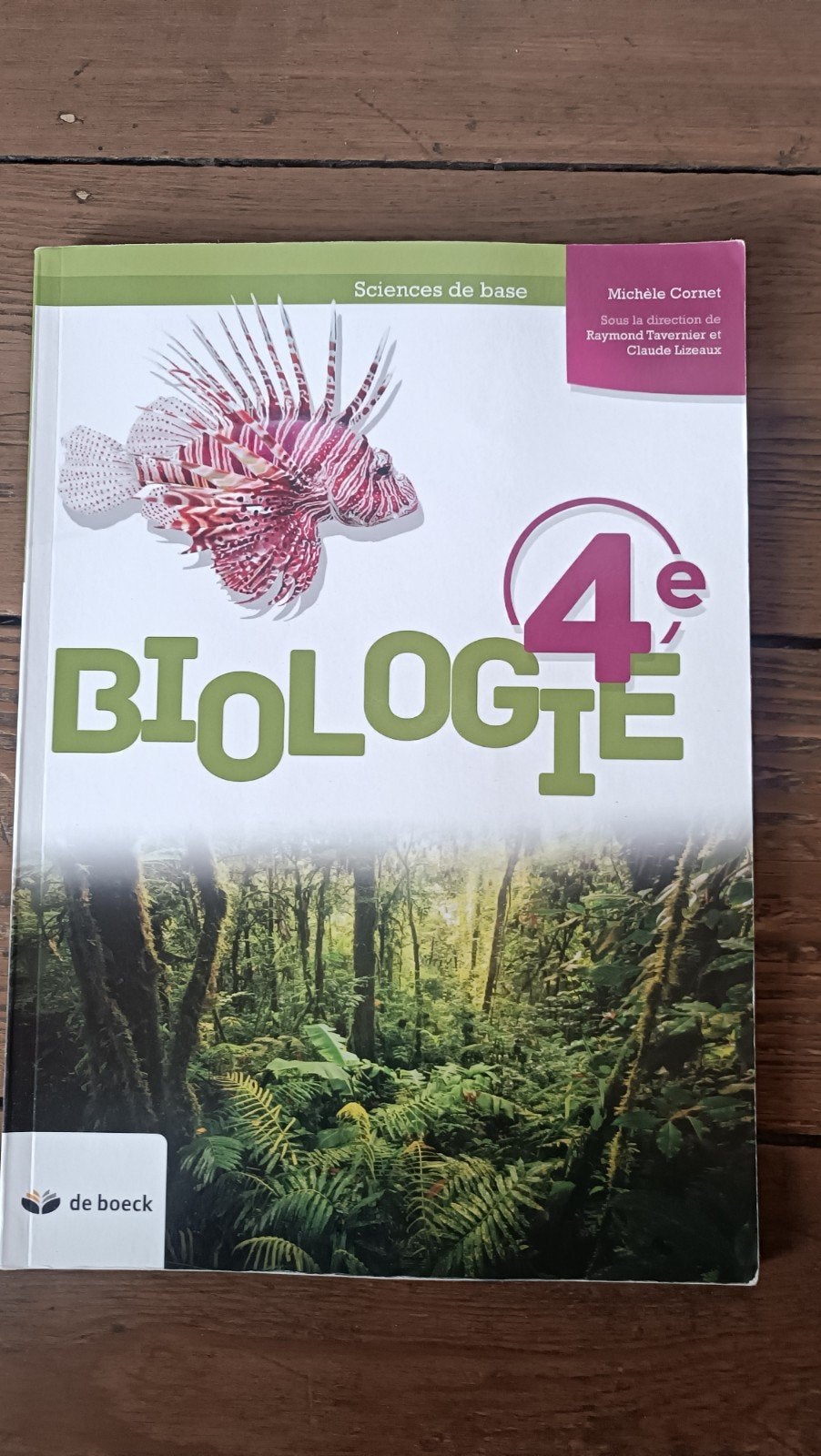 Biologie sciences de base, 4e secondaire BE, de boeck, vanin, Livres, Enlèvement ou Envoi, Van in, Biologie, Comme neuf