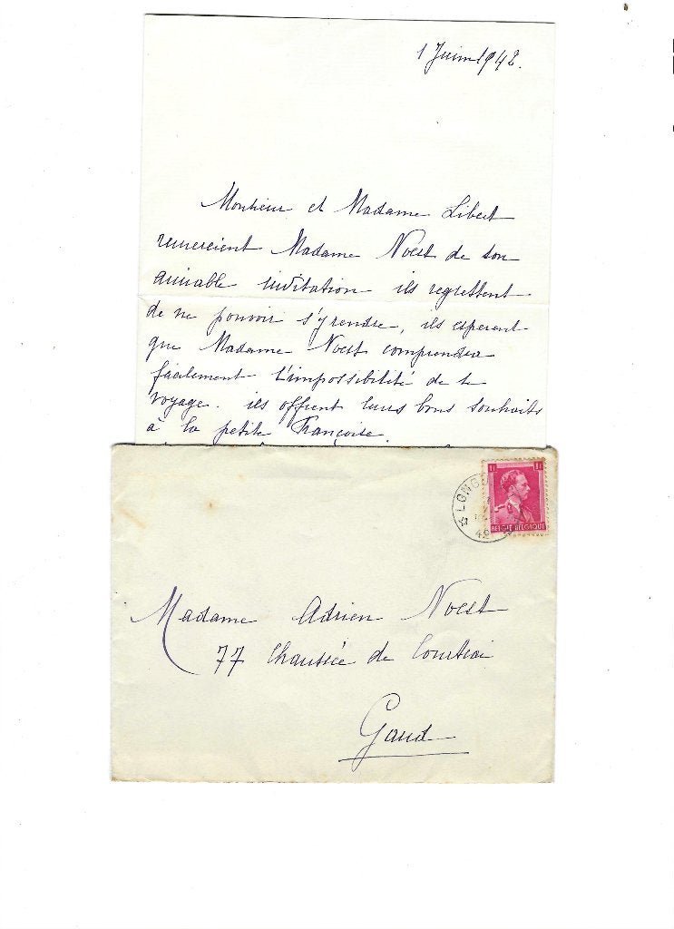brief WOII met inhoud, Ophalen of Verzenden