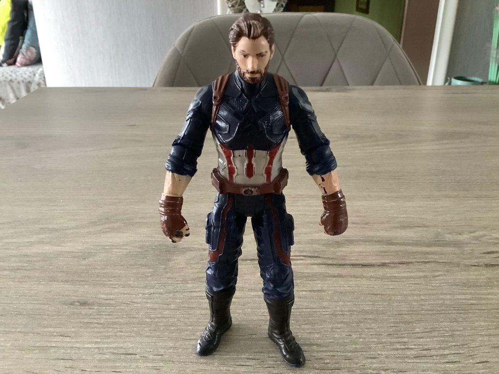 Marvel Captain America character (15 cm) (2017), Ophalen of Verzenden, Gebruikt