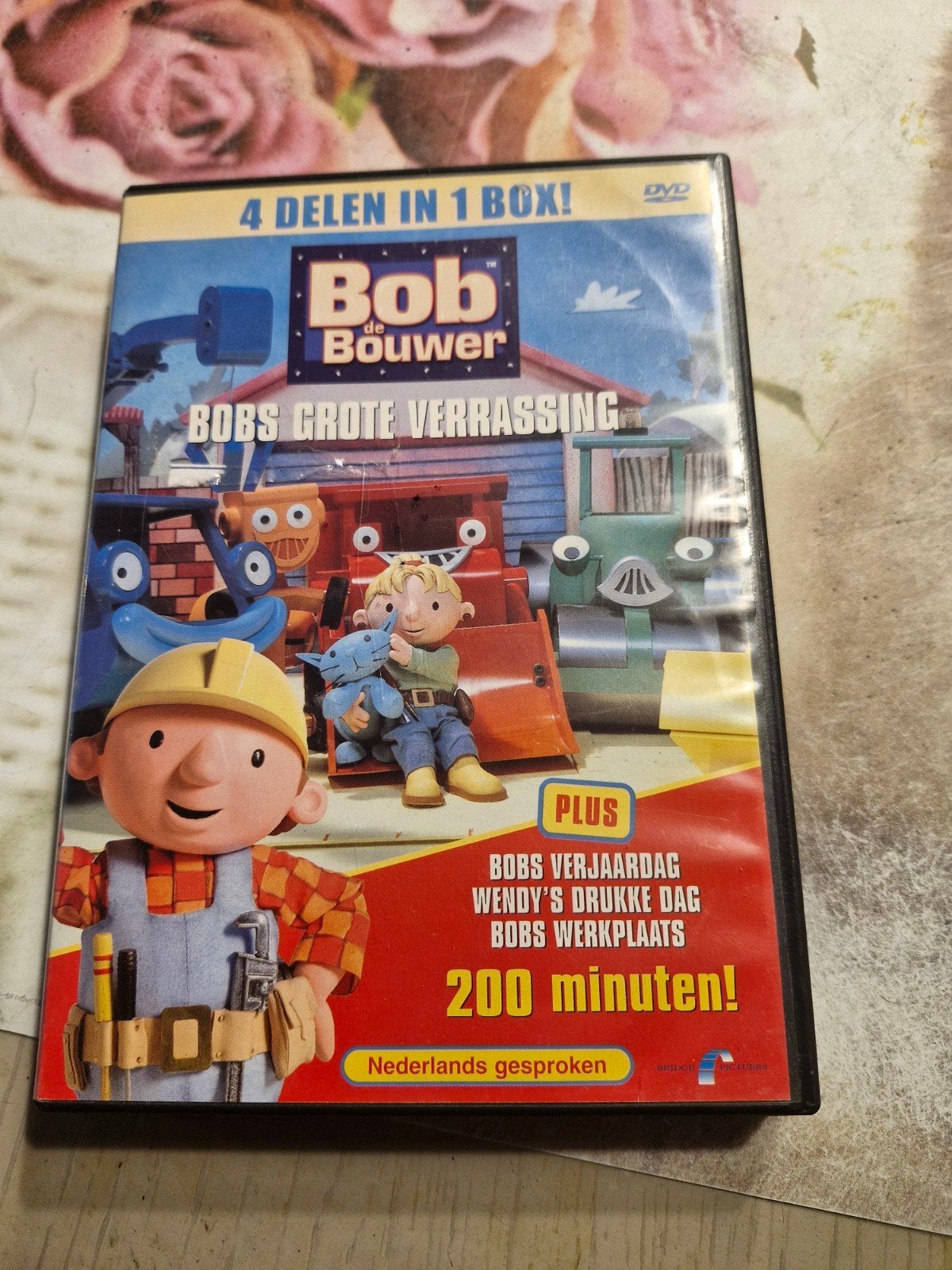 4 delen bob de bouwer grote verrassing, Enlèvement ou Envoi, Comme neuf, Néerlandais