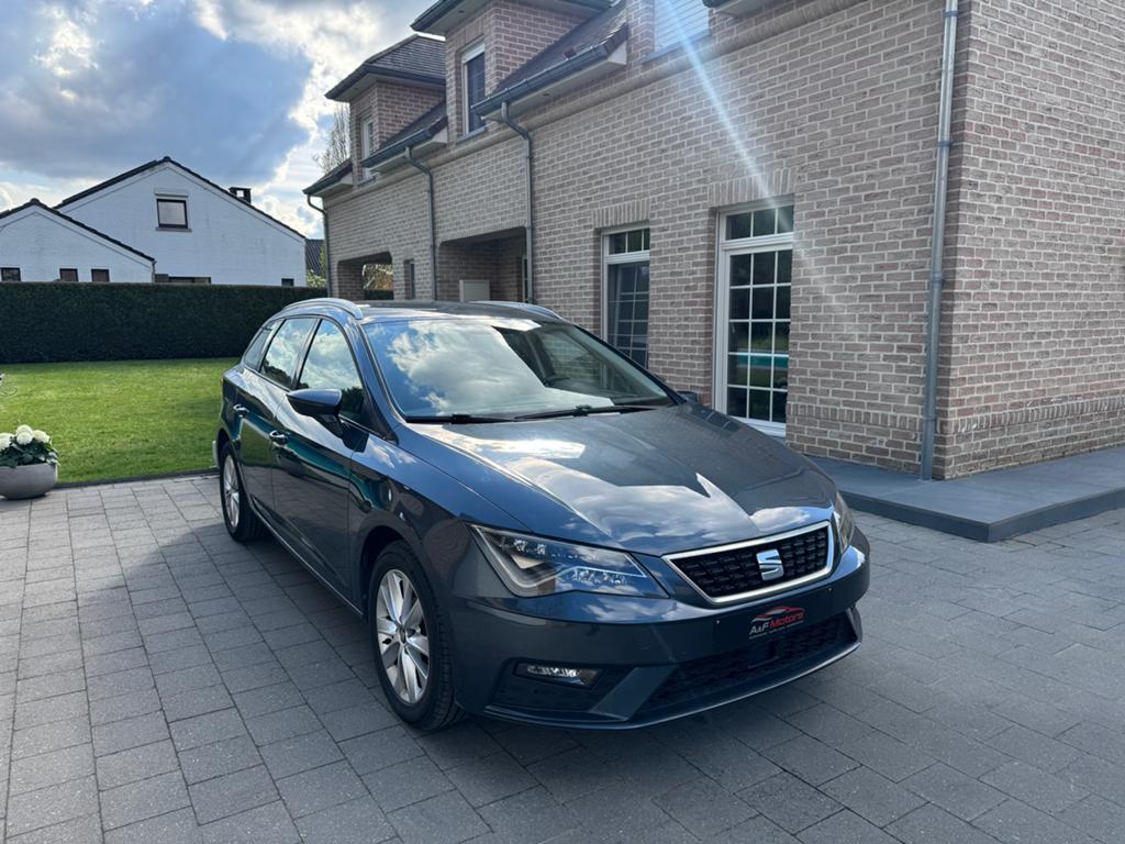 SEAT LEON ST 1.6tdi DSG 2019*115000km*GARANTIE*LED/ACC/Navi, Auto's, Seat, Stof, 4 cilinders, Leon, Bedrijf