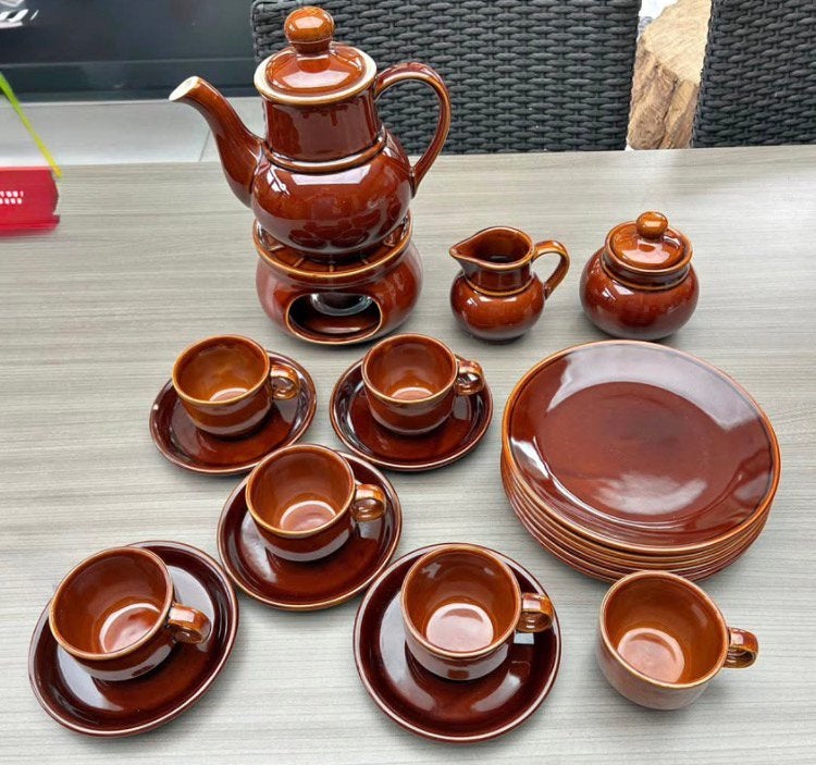 Vintage moka servies fina england, Enlèvement
