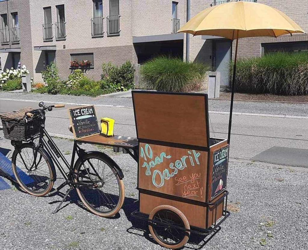 Unieke ijskar / bakfiets Ideaal voor lentefeest, evenementen, Ophalen