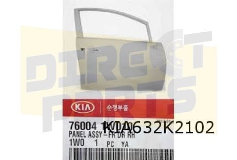 Kia Rio III/IV Voorportier Rechts (te spuiten) Origineel! 76, Autos : Pièces & Accessoires, Neuf, Kia, -, Porte