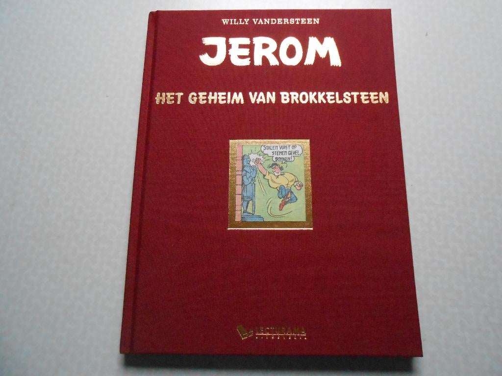 Jerom Het geheim van Brokkelsteen 2001 HC 1 ste druk., Boeken, Willy Vandersteen, Eén stripboek, Nieuw, Ophalen of Verzenden