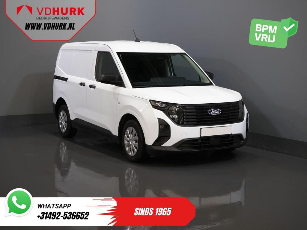 Ford Transit Courier 1.0 Trend 100 pk BENZINE Carplay/ Virtu, Parkeersensor, Wit, Bedrijf, Handgeschakeld