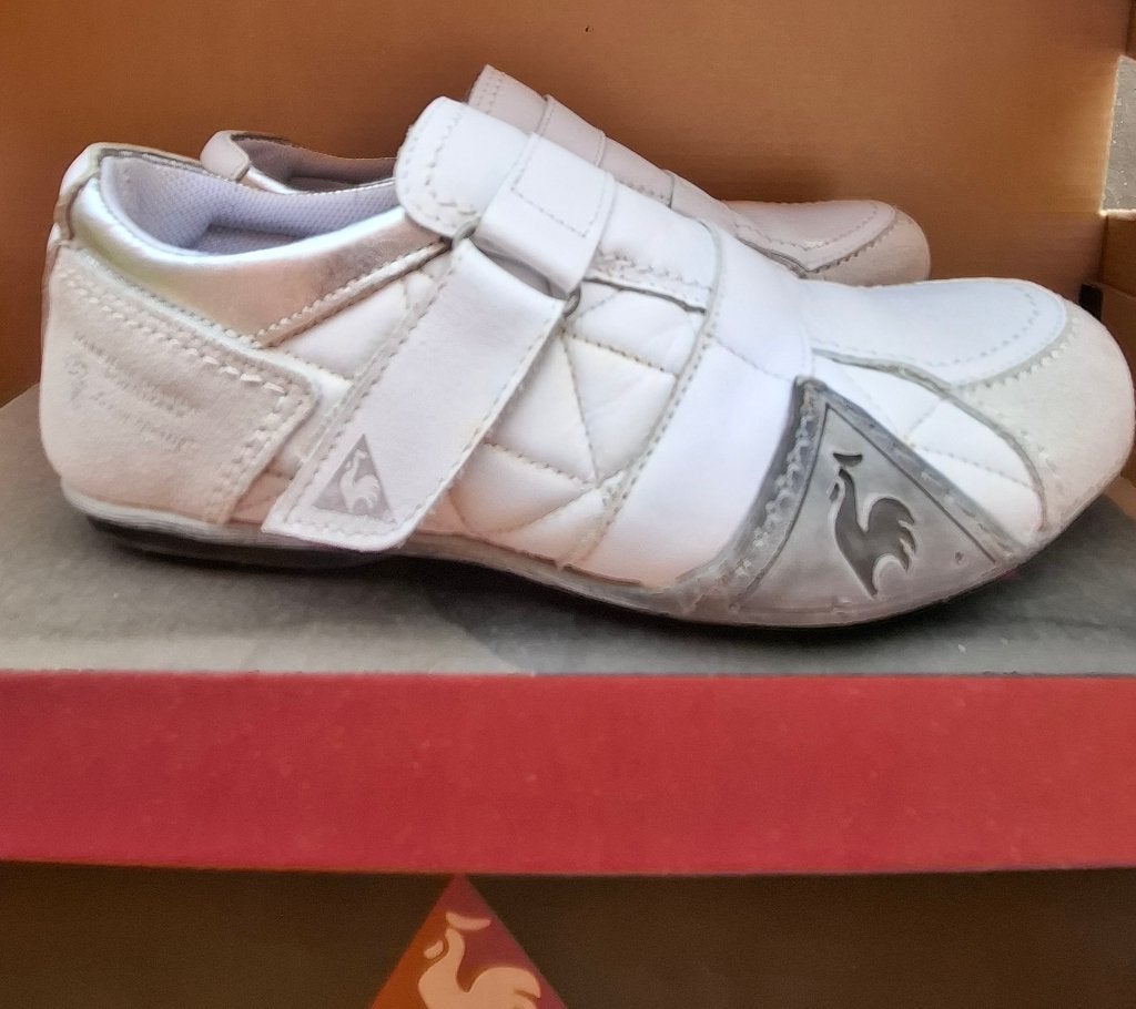 Espadrilles Le Coq Sportif blanches 41, Enlèvement, Blanc, Sneakers et Baskets