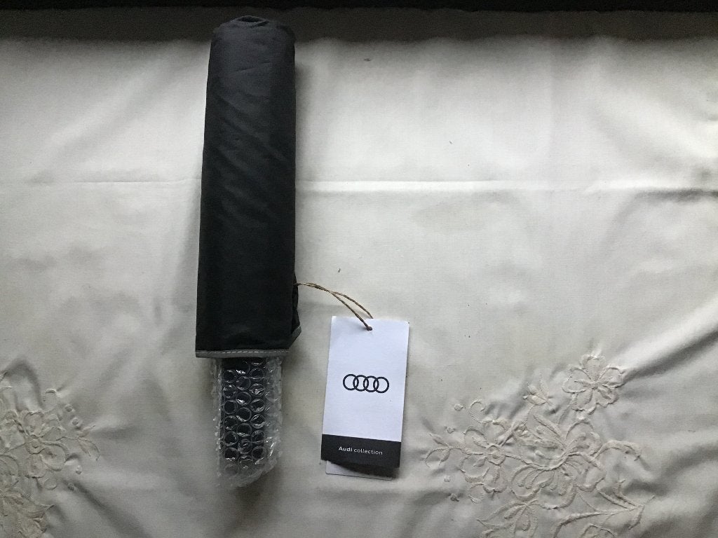 Audi paraplu (NIEUW), Ophalen of Verzenden, Nieuw, Zwart