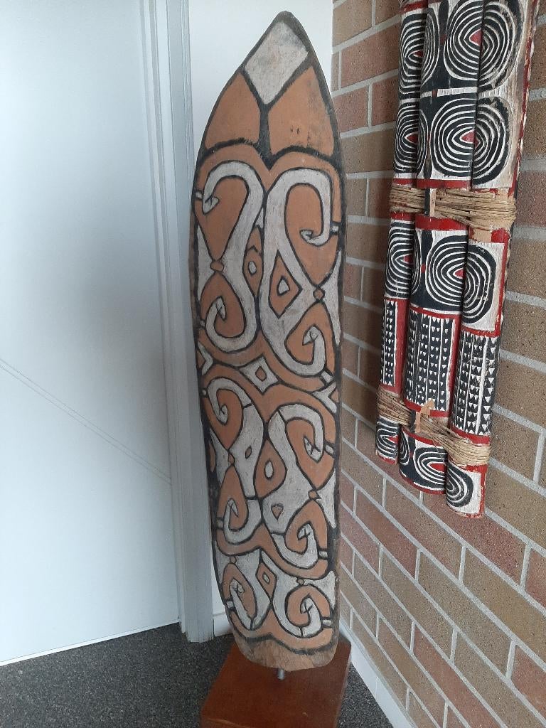 ASMAT SCHILD PAPUA, Antiek en Kunst, Ophalen