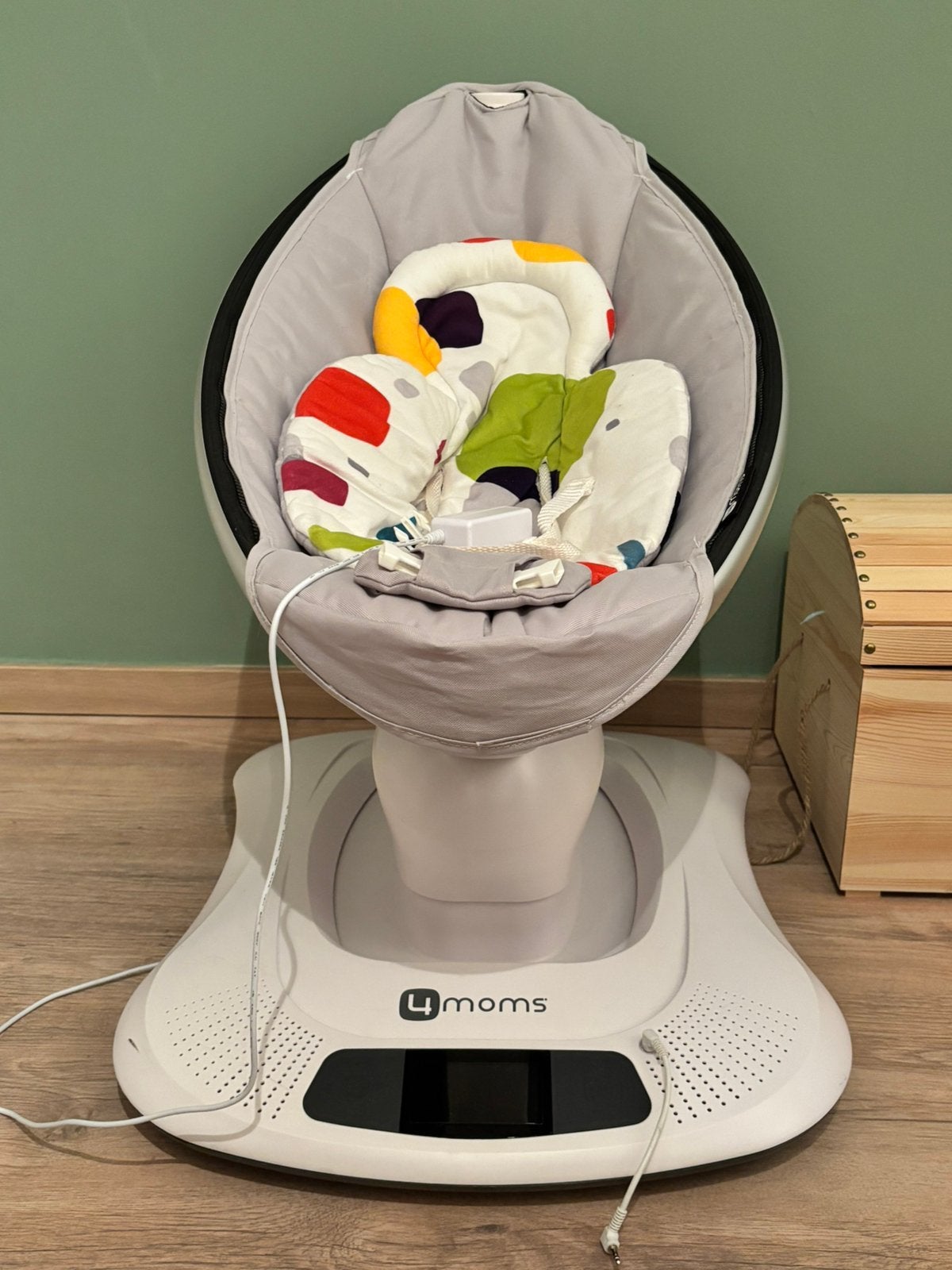 Elektrische wipstoel 4moms mamaroo, Kinderen en Baby's, Wipstoeltjes, Ophalen, Zo goed als nieuw, Wipstoel