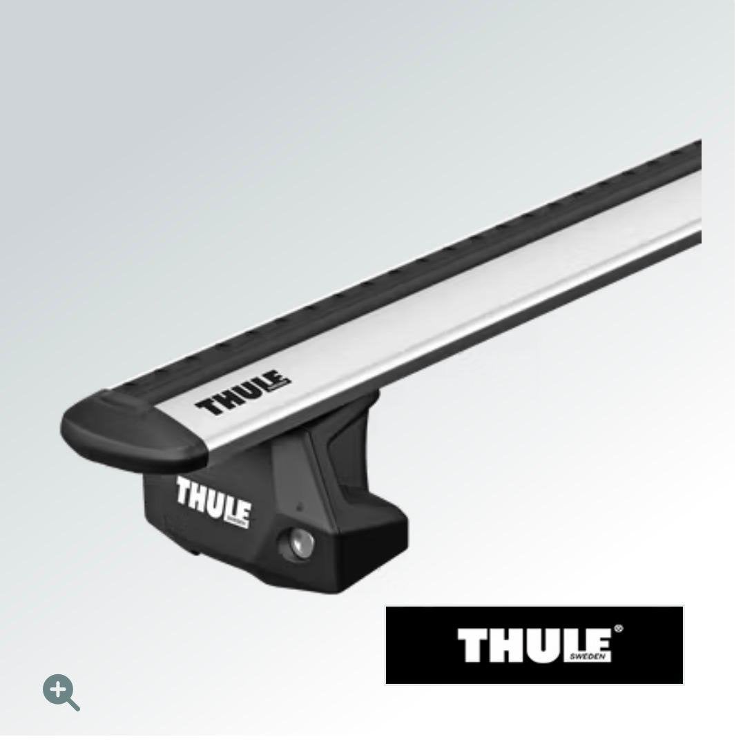 Dakkoffer thule + wingbar, Ophalen, Zo goed als nieuw