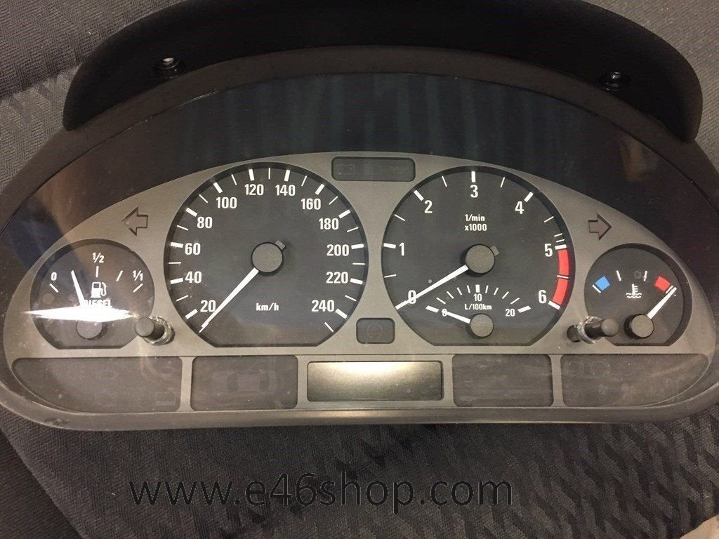 Kilometer teller BMW E46 318 D 320D handbak oem 4117708, Auto-onderdelen, Gebruikt, -, -, Ophalen of Verzenden