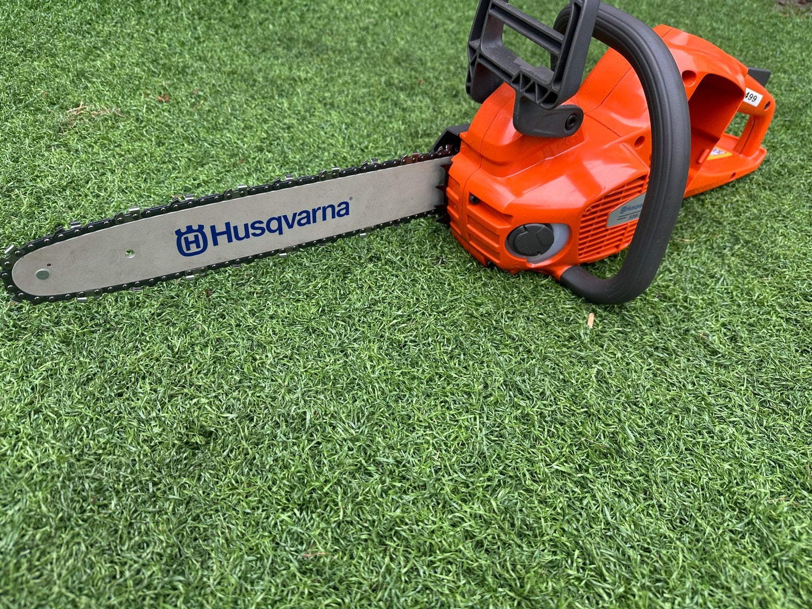 Accu kettingzaag Husqvarna, Tuin en Terras, Ophalen, Nieuw