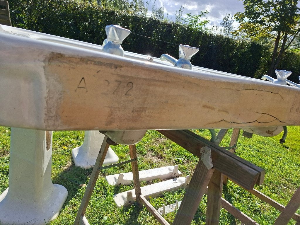 Évier double vintage, Moins de 100 cm, 100 à 150 cm, Enlèvement, Utilisé