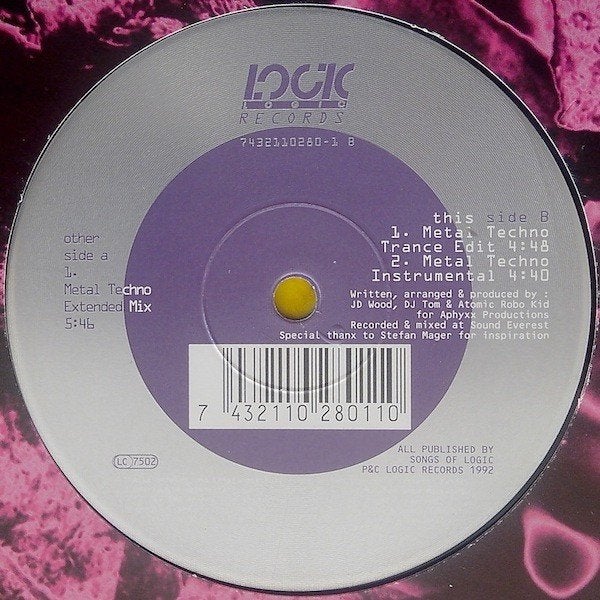The Pulp – Metal Techno, Cd's en Dvd's, Vinyl | Dance en House, Ophalen of Verzenden, Techno