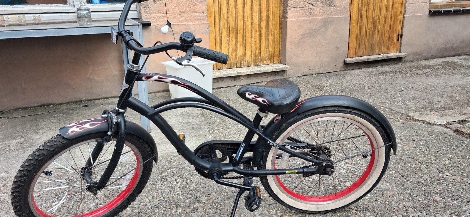 Titel Electra Rat Rod 20 inch kinderfiets / cruiser – Stoere, Vélos & Vélomoteurs, Vélos | Cruisers & Lowriders, Enlèvement, Utilisé