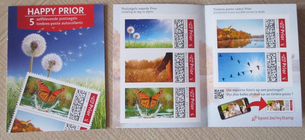 1 boekje happy prior 2026, Frankeerzegel, Ophalen of Verzenden, Zonder stempel, Postfris