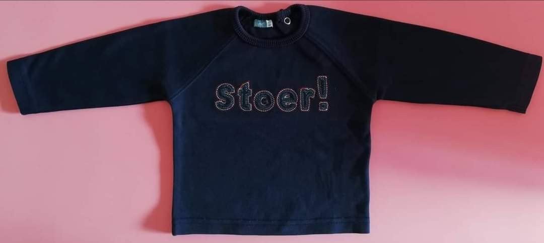 Longsleeve Stoer! maat 68, Stoer, Ophalen of Verzenden, Zo goed als nieuw, Jongetje