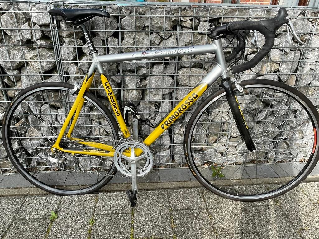 Koersfiets Primorosso ‘Primato ‘ maat medium, Fietsen en Brommers, Minder dan 10 versnellingen, Aluminium, 57 tot 61 cm, Ophalen