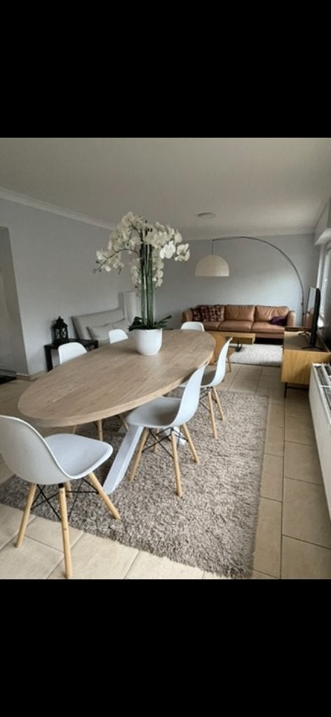 Witte stoelen - Vitra Eames, Huis en Inrichting, Stoelen, Gebruikt, Wit, Vier, Ophalen