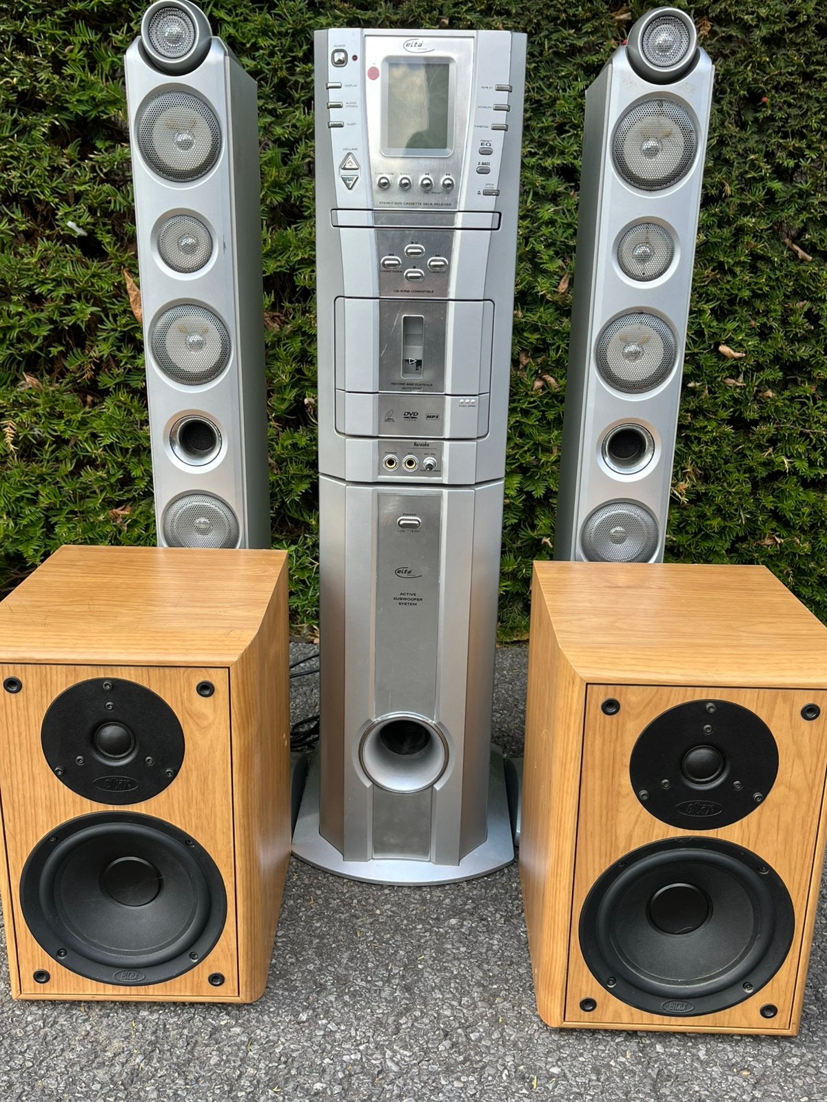 zilverkleurige Elta 2500 Home Cinema, Enlèvement