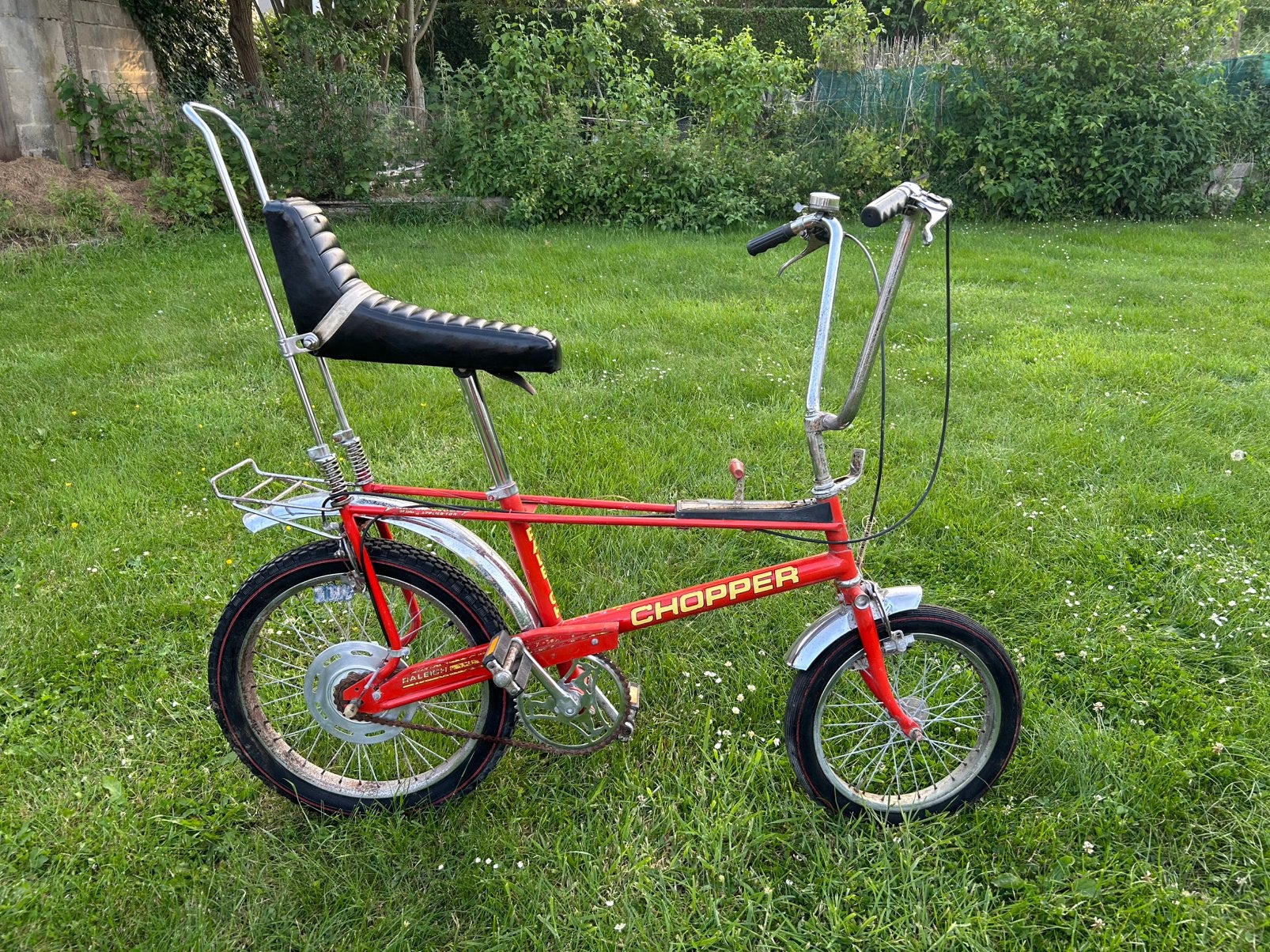 Chopper Raleigh, Enlèvement, Comme neuf