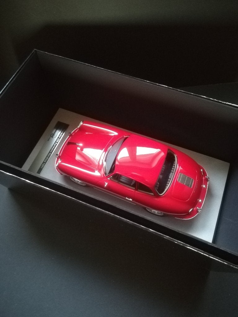 Tecnomodel Porsche 356 Karmann Hardtop - rouge, Hobby & Loisirs créatifs, Voitures miniatures | 1:18, Neuf, Voiture, Autres marques