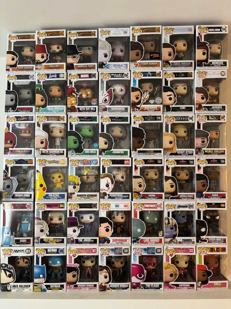 Collectie funko pops, Verzamelen, Ophalen, Zo goed als nieuw