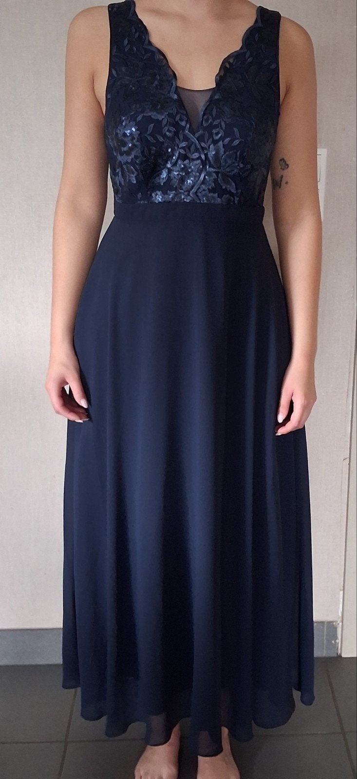 galakleed / avondkleed, Kleding | Dames, Galajurk, Blauw, Zo goed als nieuw, BPC collection